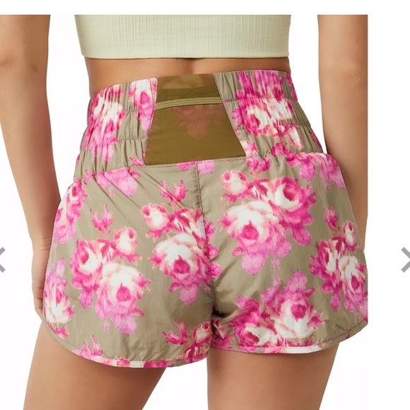 {FP Movement by Free People} The Way Home Printed Floral Shorts- Small - NWT - Picture 6 of 8